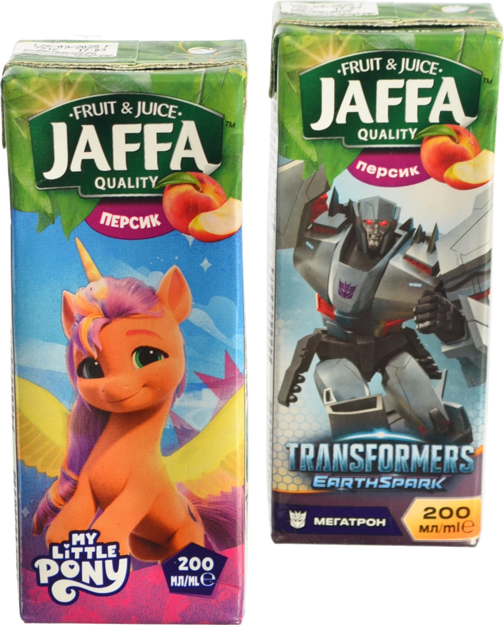 Сік Jaffa поні 0.2л персик