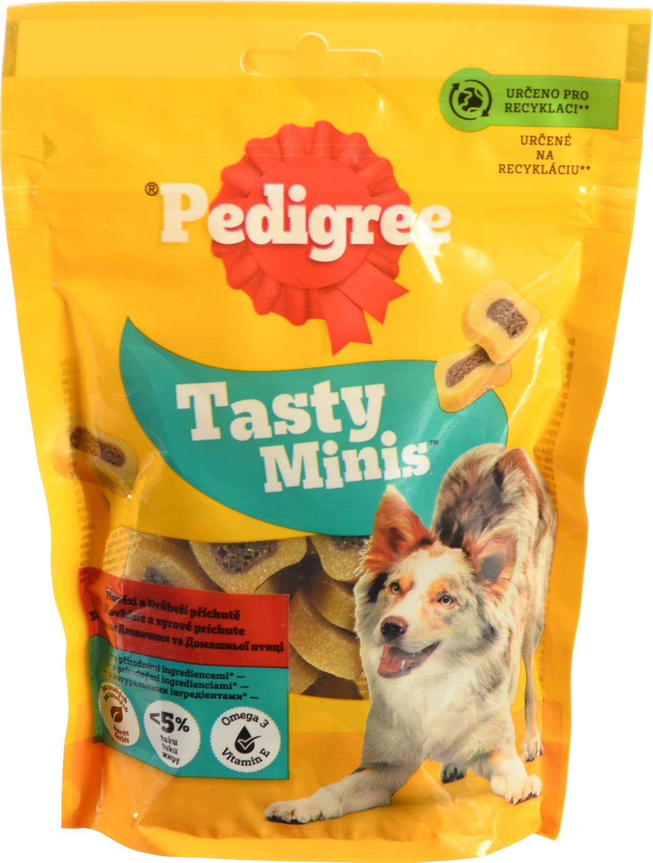 FB05J PEDIGREE Tasty Minis ялов дом птиця 155г