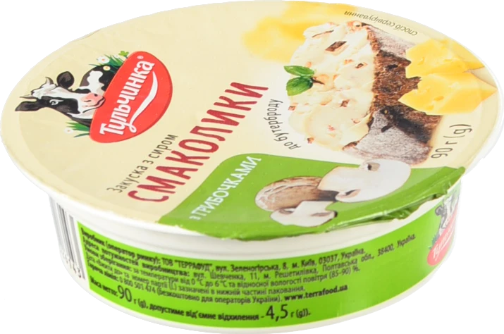 Закуска Тульчинка 90г 48% з грибочками