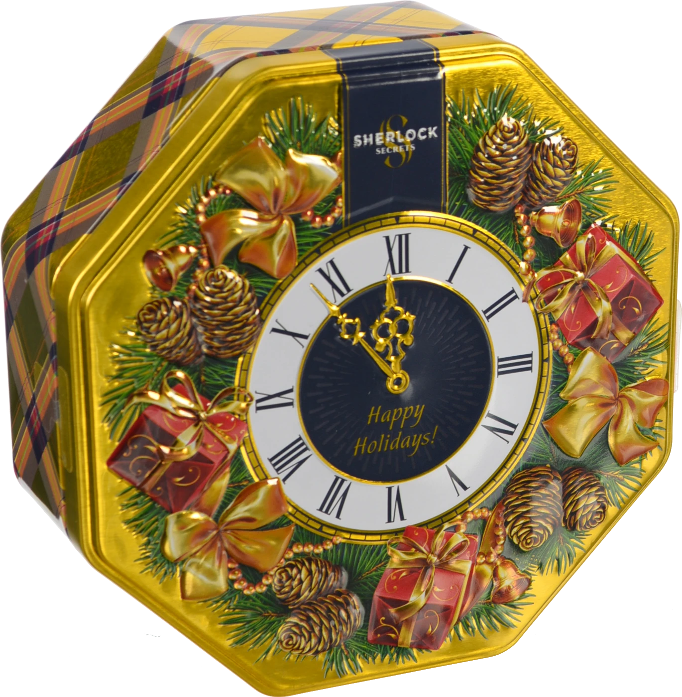 Чай ТМ Sherlock Secrets «Новорічний годинник» 80 г 10