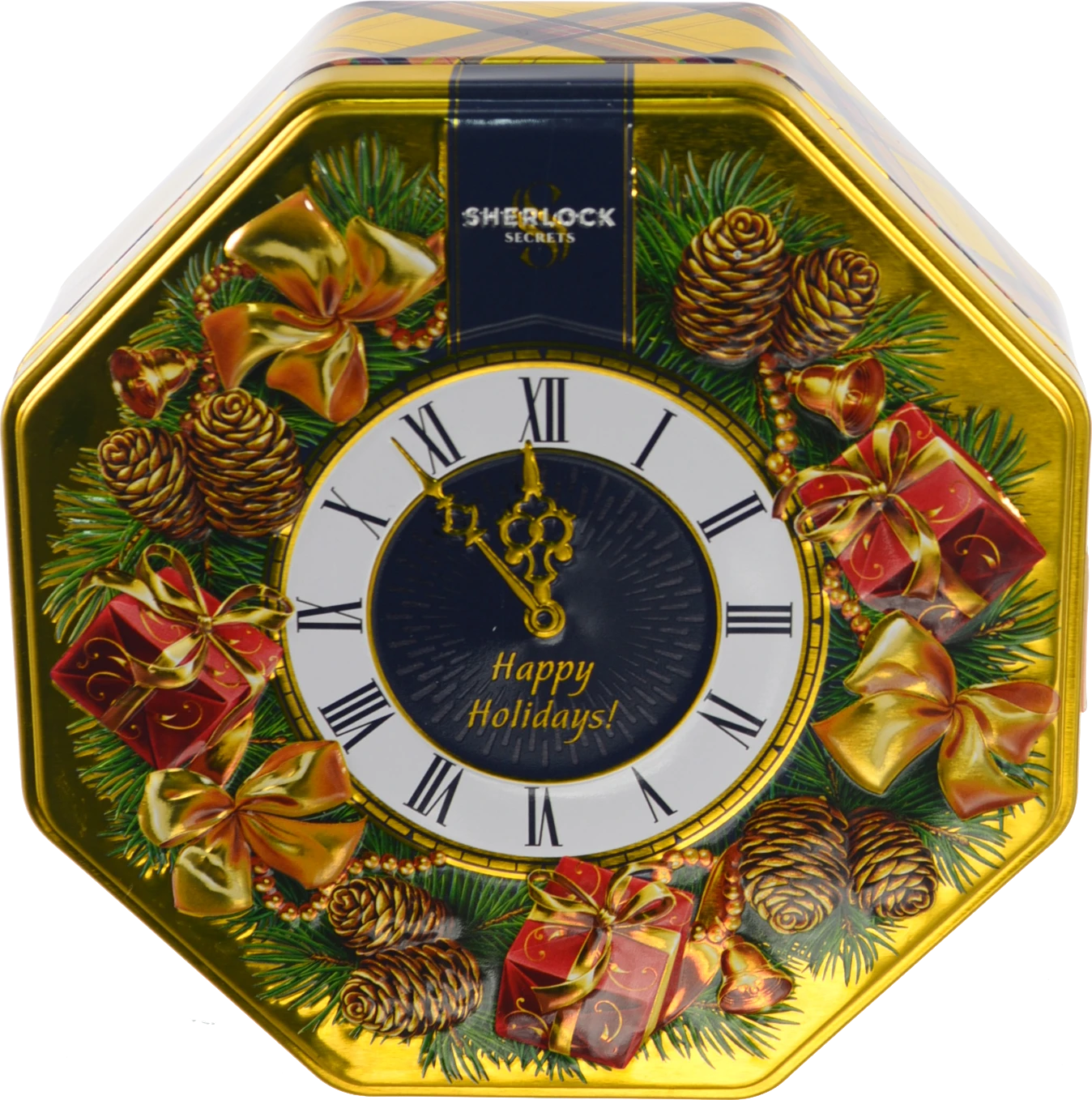 Чай ТМ Sherlock Secrets «Новорічний годинник» 80 г 10