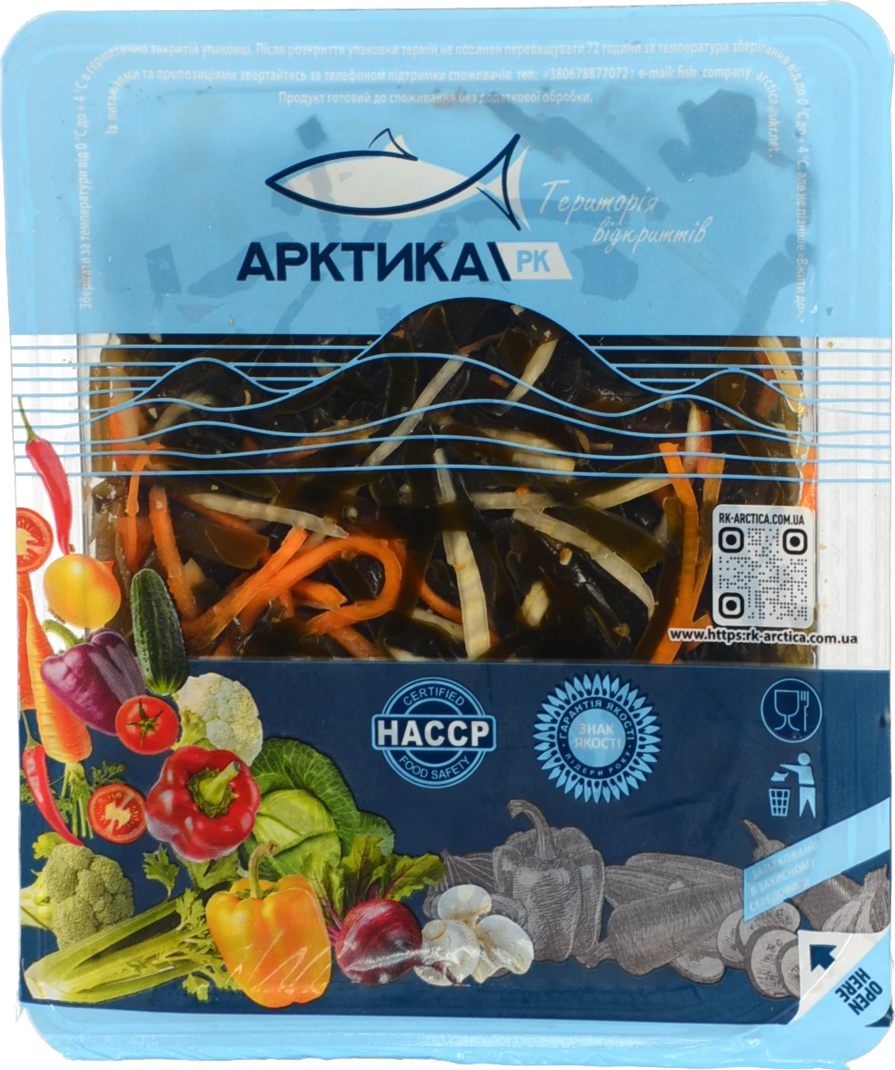 Салат Артика 200г морська капуста селера морква