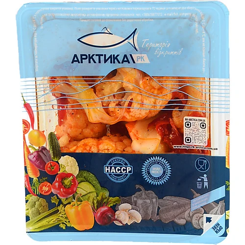 Салат Артика 300г цвітна капуста перець болгарськи