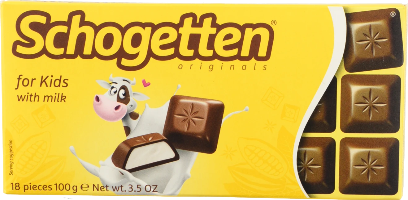 Шоколад Schogetten 100г schogetten for kids