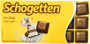 Шоколад Schogetten 100г schogetten for kids