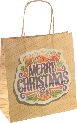 Пакет паперовий ПБС 240х230х100 крафт