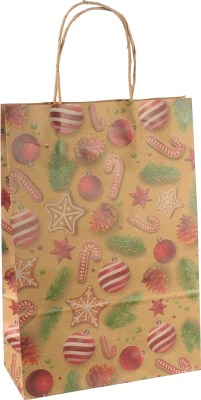 Пакет паперовий ПБС 340х230х100 крафт