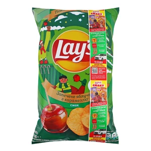 Чипси картопляні Запечене яблучко з карамеллю Lay's м/у 95г