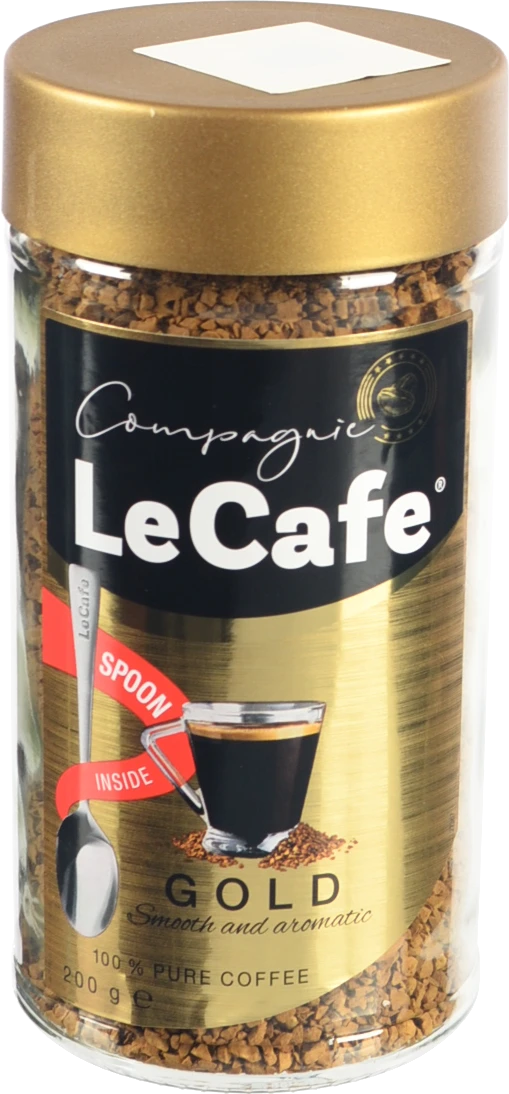Кава Le Cafe 200г gold розчинна ск.