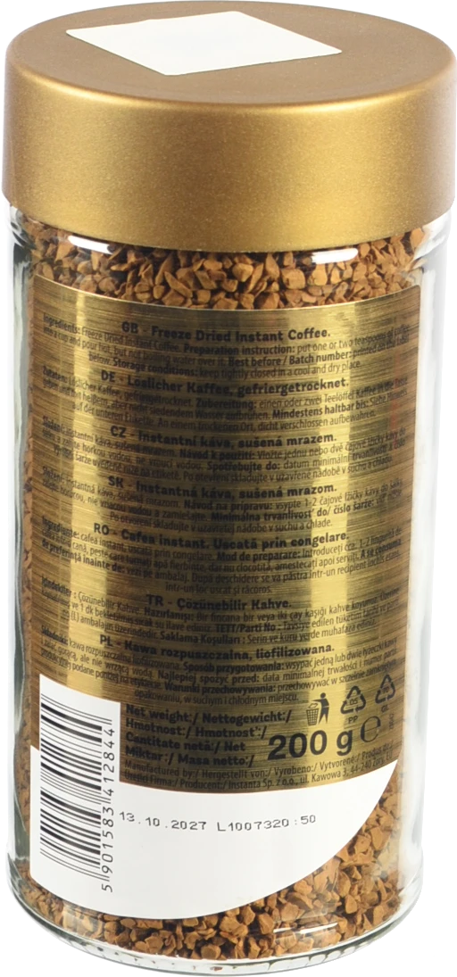 Кава Le Cafe 200г gold розчинна ск.