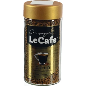 Кава LeCafe 100г gold розчинна с.б