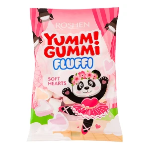 Цукерки Roshen 65г маршмеллоу yummi gummi fluffi