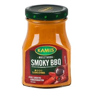 Гірчиця Kamis 185г копчене барбекю