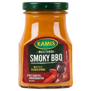 Гірчиця Kamis 185г копчене барбекю