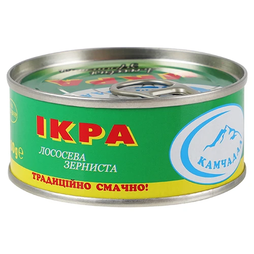 Ікра лососева Камчадал 80г зерниста солена ж.б