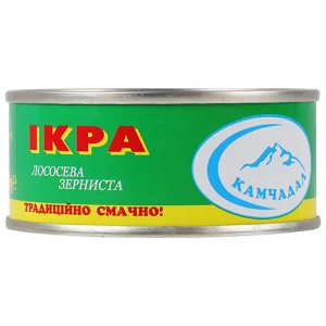 Ікра лососева Камчадал 80г зерниста солена ж.б