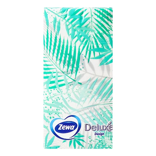 Хустинки носові Zewa 10шт deluxe le 3-х ш single-p
