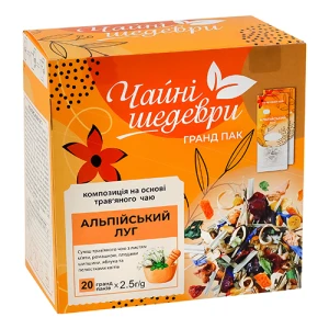 Чай Чайні Шедеври 20х2.5г alpine herds