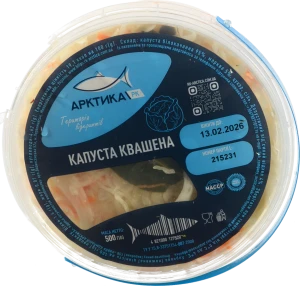Капуста квашена Артика 0.5кг