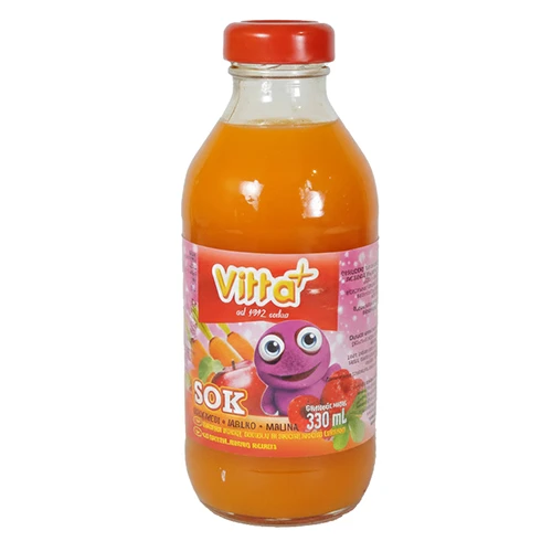 Сік VITTA 0.33л моркв`яно яблучно малиновий