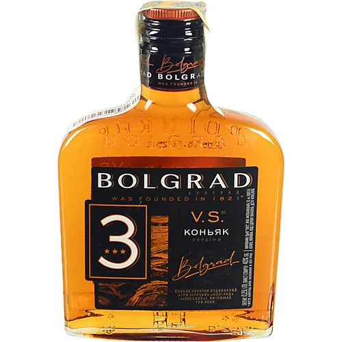 Коньяк Bolgrad 0,25л 3 зірки