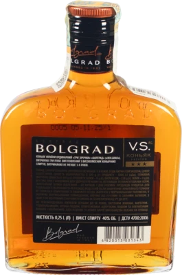 Коньяк Bolgrad 0,25л 3 зірки