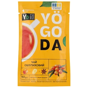 Концентрат напою безалкогольного пастеризований Чай обліпиховий Yogoda д/п 50г