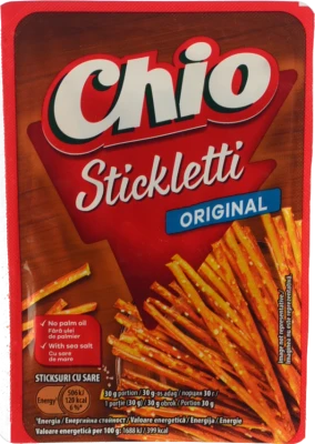 Соломка солона Original Stickletti Chio п/у 125г