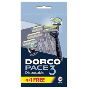 Бритва Dorco Pacep3 5шт одноразова д.чоловіків 3 леза