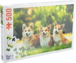 Пазл 500 елементів Веселі коргі