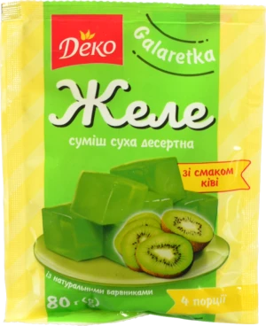 Желе зі смаком ківі Деко м/у 80г