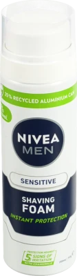 Піна для гоління Nivea Men Instant Protection Sensitive 200 мл