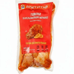 Гомілка в апельсиновому маринаді кур.бр н.ф. охолоджена фасована Наша Ряба