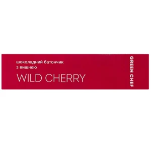 Батончик Green Chef 45г wild cherry