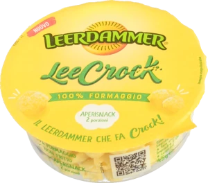Сир твердий «LEERDAMMER сушений хрусткий ЛеКрок» (LeeCrock) 50% 45 г