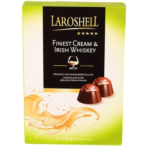 Цукерки Laroshell 150г з алкогольною начинкою ірландський віскі
