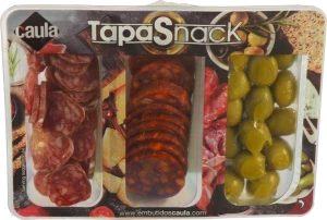 Набір нарізка Caula TapaSnack 120г фует чорізо оливки №3