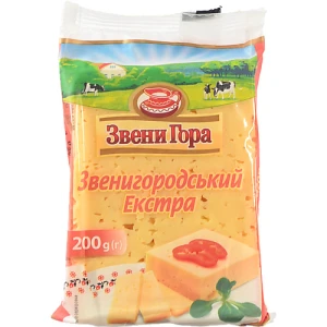 Сир «Звени Гора» Звенигородський Екстра 50% 200 г