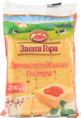 Сир «Звени Гора» Звенигородський Екстра 50% 200 г