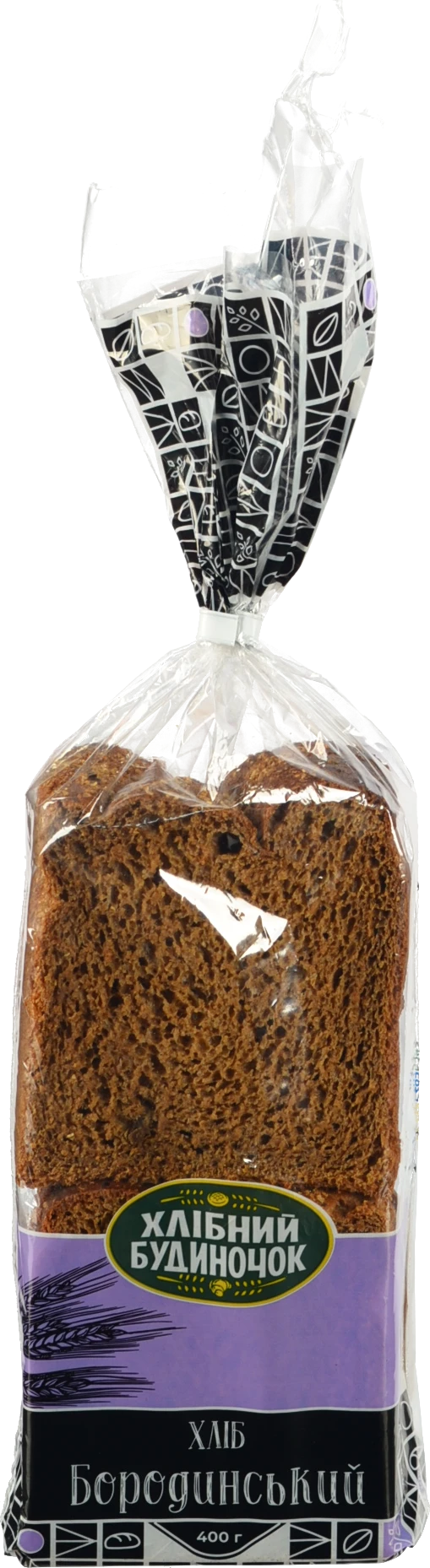 Хліб Хлібний Будиночок Бородинський, 400 г