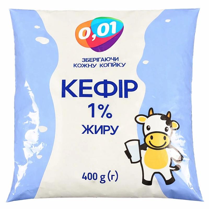 Кефір 1% 400г