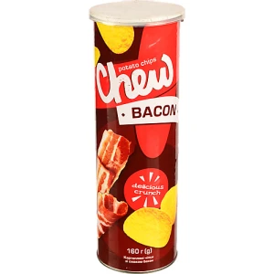 Чіпси Chew 160г бекон