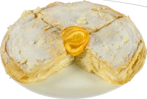 Млинцевий торт яблуко сир