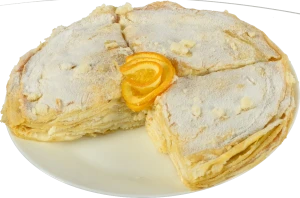Млинцевий торт яблуко сир
