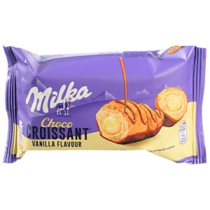 Круасан Мілка 50г ваніль глазур молочний шоколад