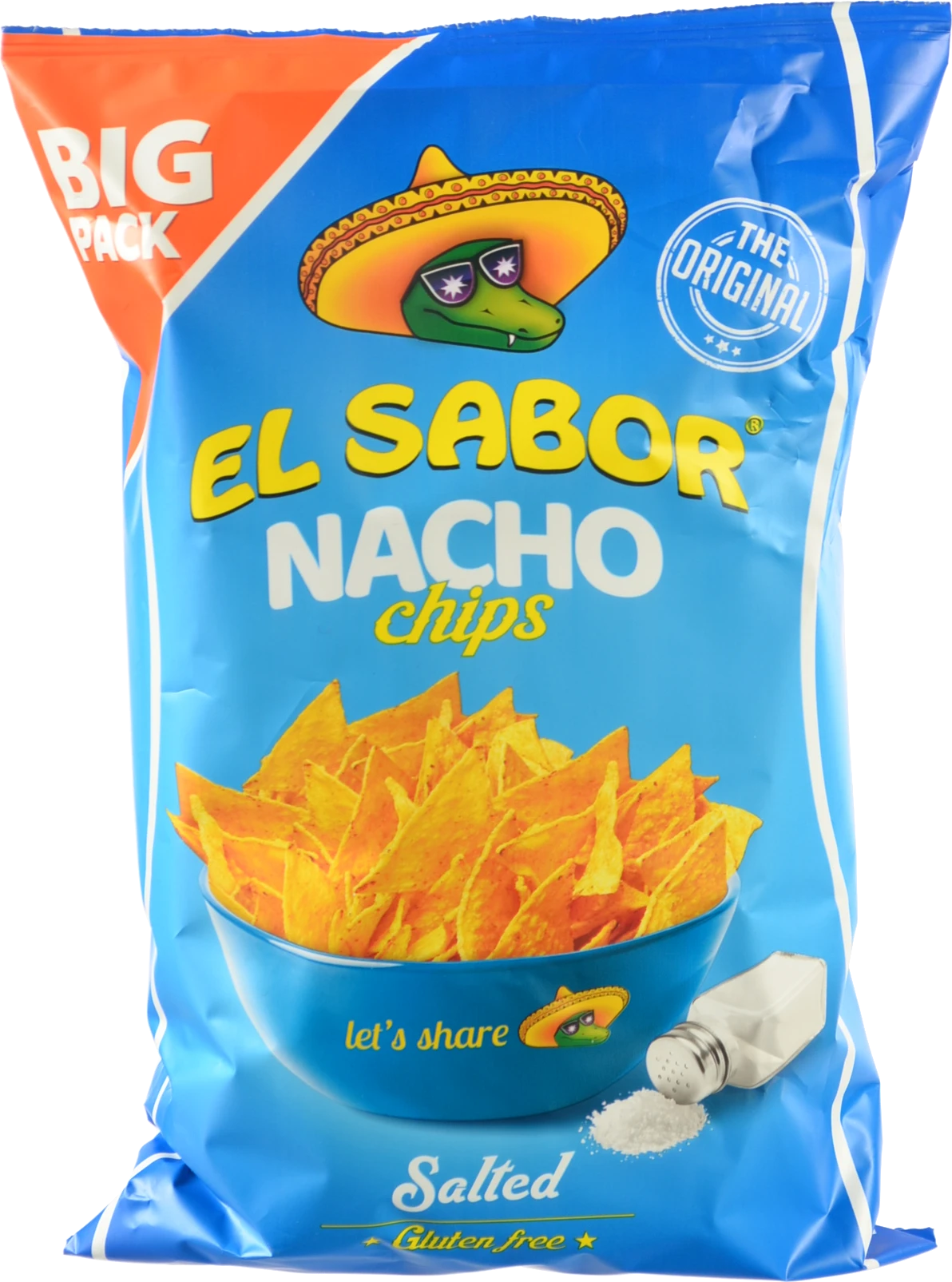 Чіпси EL Sabor 180г начос сіль