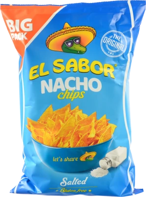 Чіпси EL Sabor 180г начос сіль