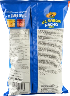 Чіпси EL Sabor 180г начос сіль