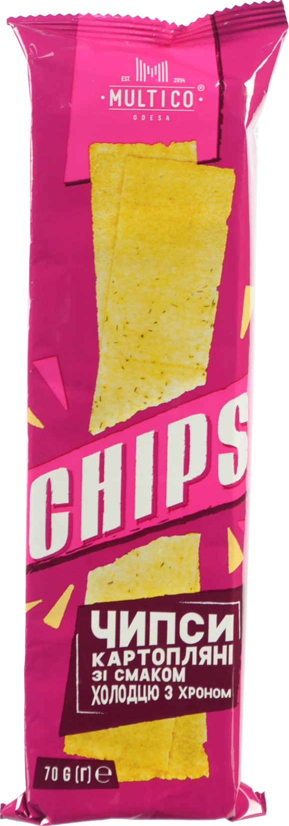 Чипси Multico 70г холодець хрін