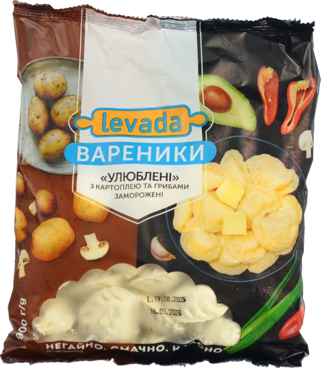 Вареники Левада 900г картопля гриби